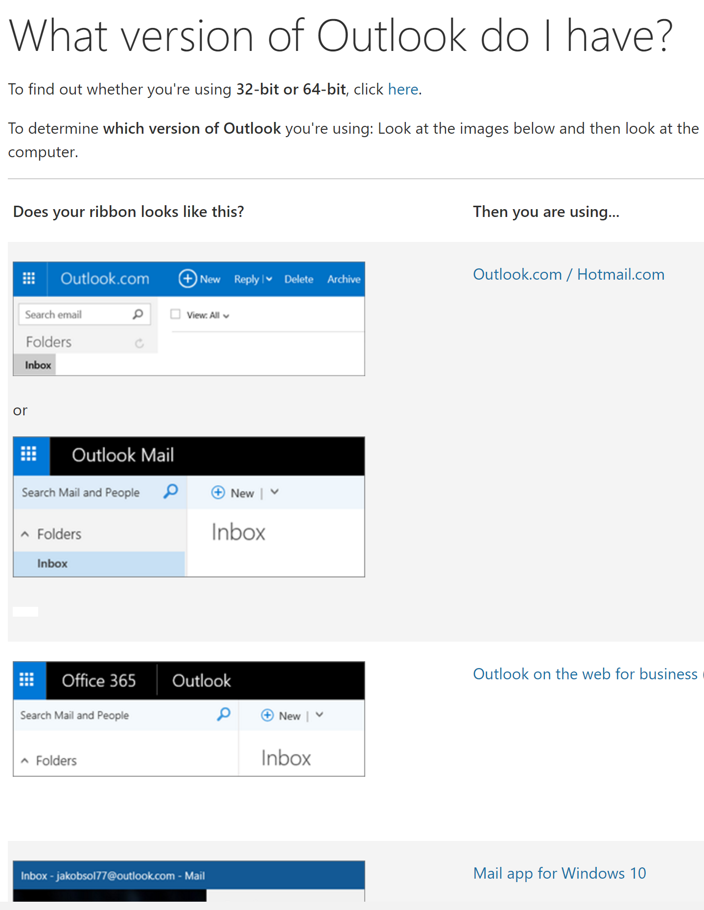 Visual Field Guide to Outlook Versions Michael Linenberger Blog